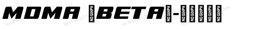 MDMA (beta)字体转换